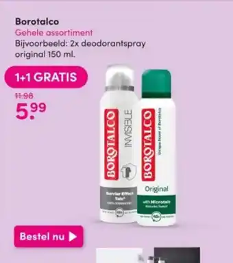 DA Borotalco aanbieding