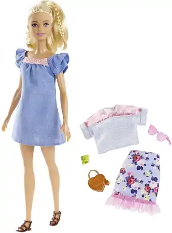 Bol.com Barbie Fashionistas Pop met Kleding + Accessoires aanbieding