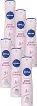 Bol.com NIVEA Pearl & Beauty Deodorant Spray - Voor egale en gladde oksels - Met parelextracten - Beschermt 48 uur - 6 x 150 ml - Voo aanbieding