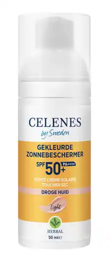 De Online Drogist Celenes by Sweden Gekleurde Zonbeschermer SPF50+ aanbieding