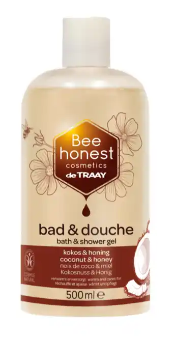 De Online Drogist Bee Honest Bad & Douche Kokos & Honing aanbieding