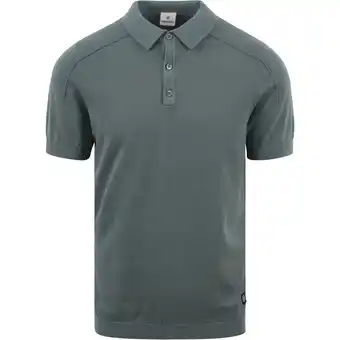 Spartoo T-shirt Blue Industry Knitted Poloshirt Groen aanbieding