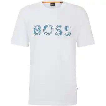 Spartoo T-shirt BOSS T-shirt Bossocean Wit aanbieding