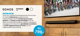 Obbink SONOS SOUNDBAR ARC aanbieding