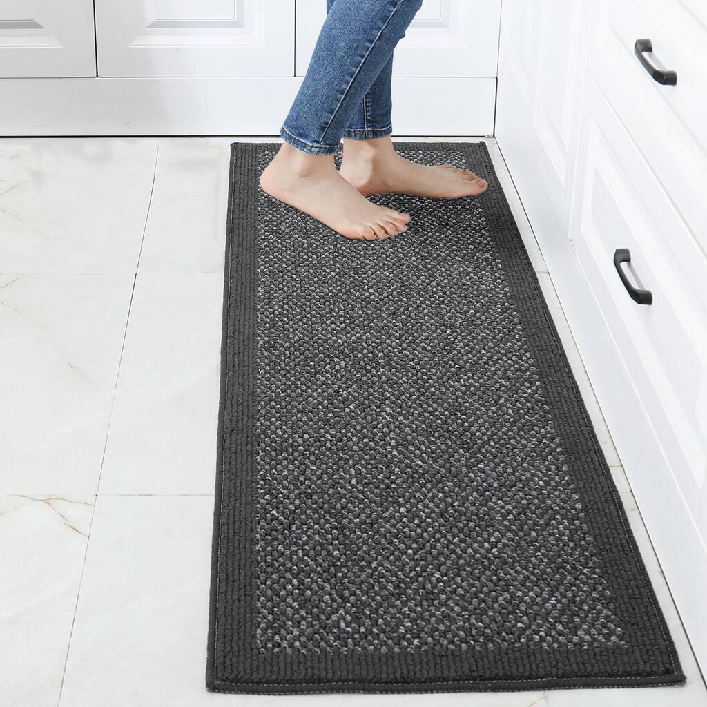 Keukenmat (80 cm) Appetito Zwart - Tapijten