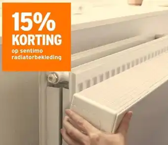 GAMMA sentimo radiatorbekleding aanbieding