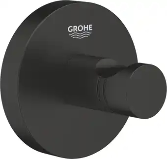 Amazon GROHE Start 411732430 QuickFix Robe Hook (metaal, verborgen sluiting, inclusief schroeven en pluggen, extra eenvoudig aan te  aanbieding