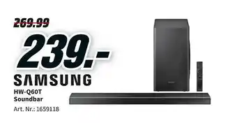 MediaMarkt Samsung HW-Q60T Soundbar aanbieding