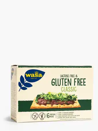 Flink Wasa Knäckebröd Gluten- en Lactosevrij 240g aanbieding