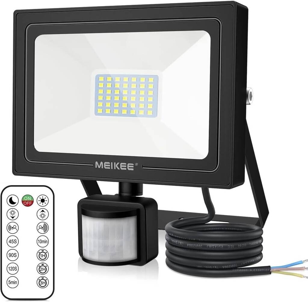 LED Schijnwerper met bewegingssensor 10W 230V – ABC Tools