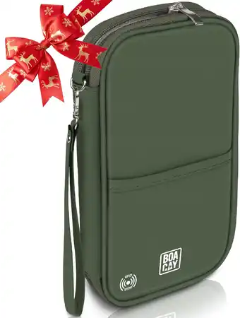 Amazon BOACAY Familie Paspoort Houder, Reis Portemonnee Voor Dames en Heren, Document Organizer, Waterdichte Hoes voor Tickets, Geld aanbieding