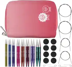 Amazon KnitPro Zing breinaaldenset, rond, verwisselbaar, speciale korte punt van 10 cm, luxe set aanbieding