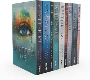 Amazon Shatter Me X9 Book Set: 1-9 aanbieding