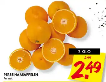 Dekamarkt Perssinaasappelen aanbieding