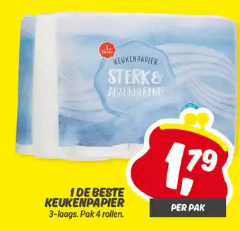 Dekamarkt 1 de Beste Keukenpapier aanbieding