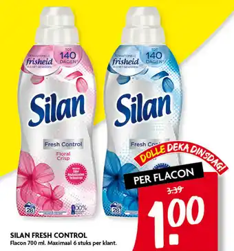 Dekamarkt Silan Fresh Control aanbieding