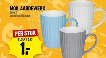 Dirck 3 Mok Aardewerk aanbieding