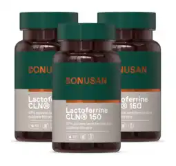 De Online Drogist Bonusan Lactoferrine 150mg Capsules Multiverpakking aanbieding