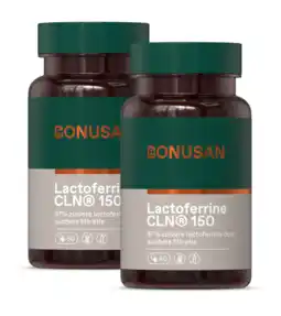 De Online Drogist Bonusan Lactoferrine 150mg Capsules Duoverpakking aanbieding