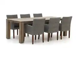 Kees Smit Intenso Lesa/ROUGH-X 240cm dining tuinset 7-delig aanbieding