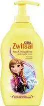 Bol.com Zwitsal Frozen Kids Bad & Wash Creme 400ml aanbieding