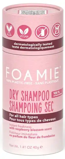 De Online Drogist Foamie Dry Shampoo Berry Fresh For all Hair Types aanbieding