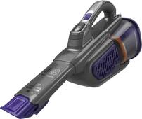 Black Decker BHV530BFP Accu-handstofzuiger, 36 Wh, 18 V, met Cyclonic Action, geïntegreerde uittrekbare spleetmond, incl. dierenhaarborstel, laadstation met wandhouder. titanium/zilver/violet Black Decker BHV530BFP Accu-handstofzuiger, 36 Wh, 18 V, met Cyclonic Action, geïntegreerde uittrekbare spleetmond, incl. dierenhaarborstel, laadstation met wandhouder. titanium/zilver/violet