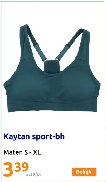 Action Kaytan sport bh aanbieding