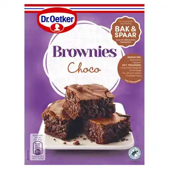 Dekamarkt Dr. Oetker Brownies mix choco aanbieding