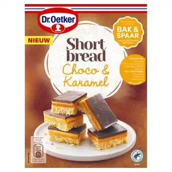 Dekamarkt Dr. Oetker Shortbread karamel & chocolade aanbieding