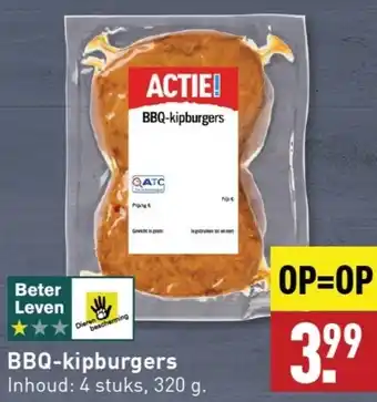 ALDI BBQ-kipburgers aanbieding