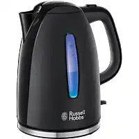 Bol.com Russell Hobbs Textures Plus+ 22591-70 - Waterkoker - Zwart aanbieding