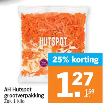 Albert Heijn AH Hutspot grootverpakking aanbieding