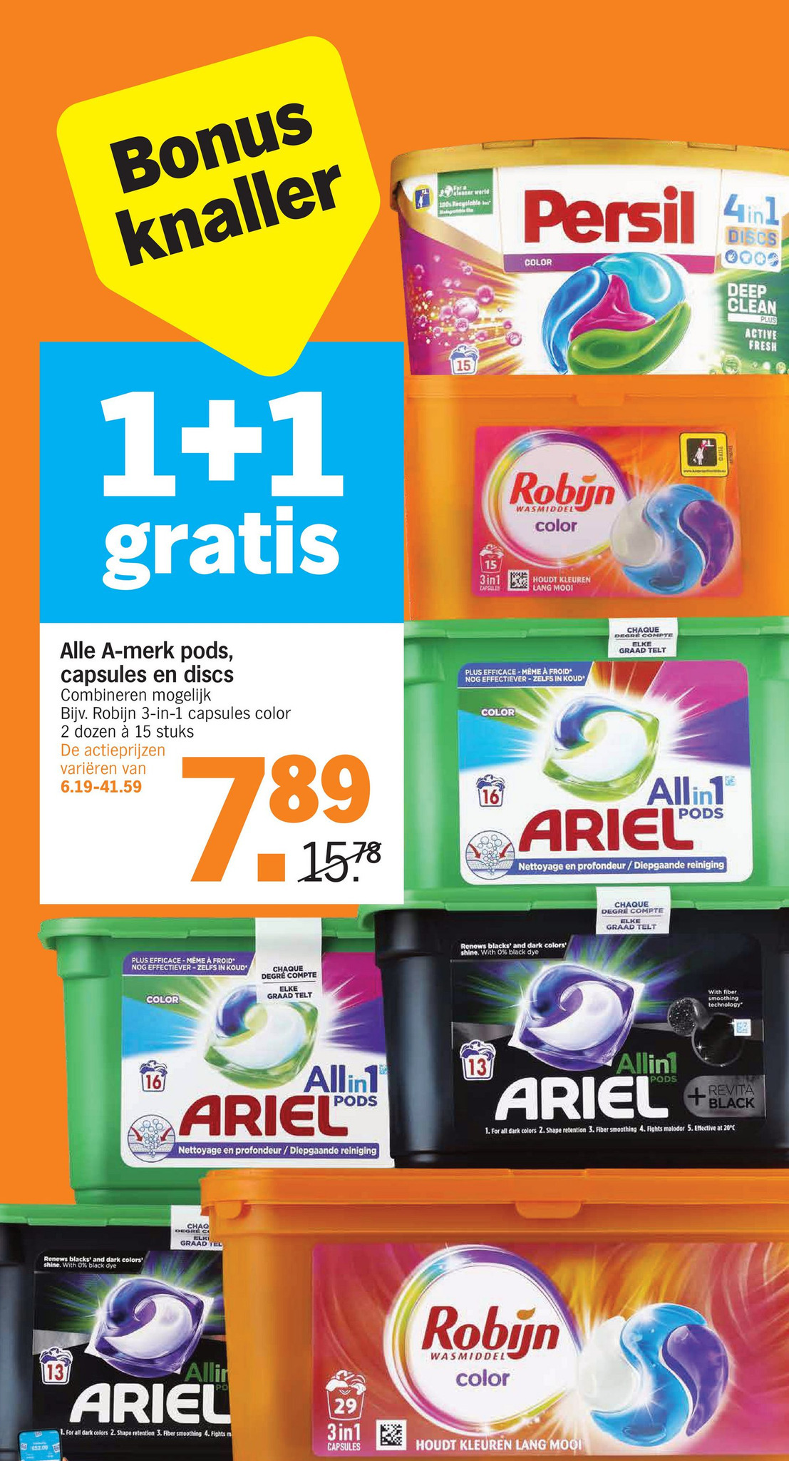 Alle Amerk pods, capsules en discs aanbieding bij Albert Heijn