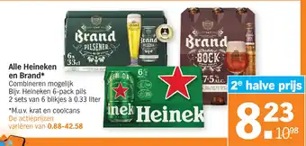 Albert Heijn Alle Heineken en Brand aanbieding