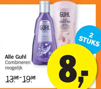 Albert Heijn Alle Guhl aanbieding