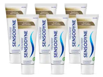 De Online Drogist Sensodyne MultiCare Tandpasta Multiverpakking aanbieding