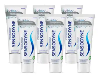 De Online Drogist Sensodyne Gentle Whitening Tandpasta Multiverpakking aanbieding