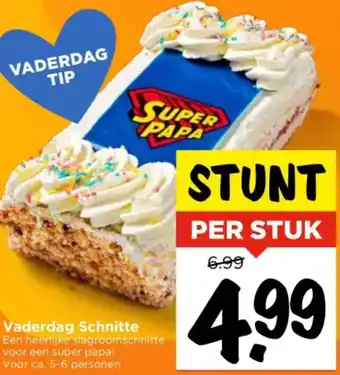 Vomar Voordeelmarkt Vaderdag Schnitte aanbieding