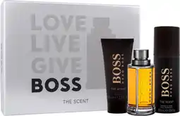 Bol.com Hugo Boss The Scent For Him Giftset Eau de toilette Spary 100 ml + Deo spray 150 ml + Shower Gel 100 ml aanbieding