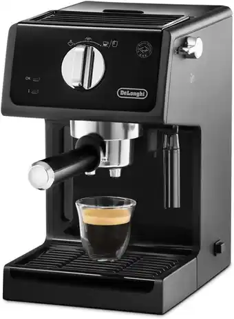 Amazon DELONGHI De'Longhi Espressomachine ECP 31.21 | Filterhouder met aluminium afwerking | Melkschuimmondstuk | Filter voor 1 of 2 aanbieding