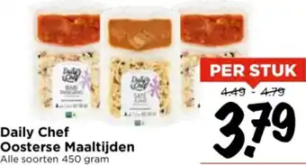 Vomar Voordeelmarkt Daily Chef Oosterse Maaltijden 450g aanbieding