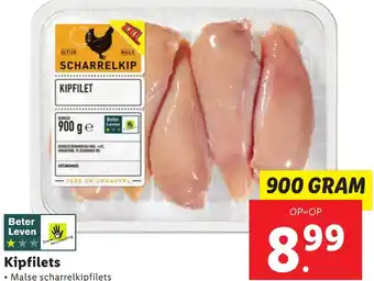 Lidl Kipfilets 900g aanbieding