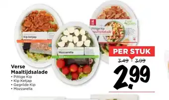 Vomar Voordeelmarkt Verse Maaltijdsalade aanbieding