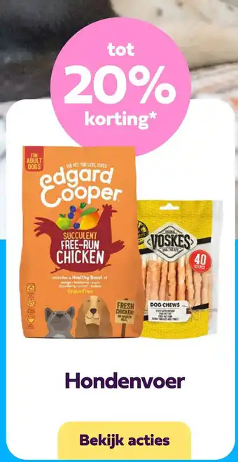 Plein.nl Hondenvoer aanbieding