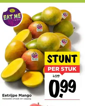 Vomar Voordeelmarkt Eetrijpe Mango per stuk aanbieding