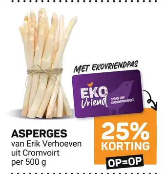 Ekoplaza ASPERGES aanbieding