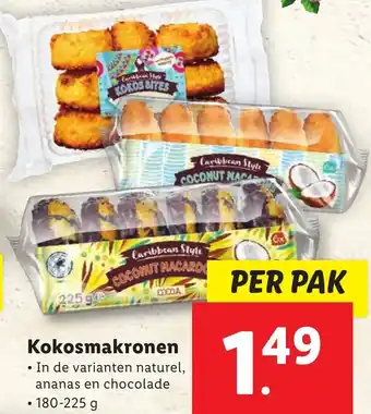 Lidl Kokosmakronen aanbieding