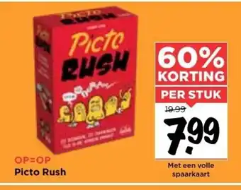 Vomar Voordeelmarkt Picto Rush aanbieding