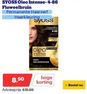 Bol.com SYOSS Oleo Intense- 4-86 Fluweelbruin aanbieding